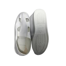 Factory Wholesale Four-Hole PVC Sole Anti-Static Clearnoom Shoes for Factory Use